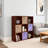 9-Cube Storage Organizer Shelf Unit With Adjustable Shelves, Heavy-Duty Cube Bookcase For Home Office Organization-661878601-661878594