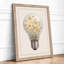 Bulb in Bloom Botanical - Framed Print-1999592573-1999592575