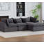 Canapé modulaire surdimensionné avec repose-pieds Cloud Couch