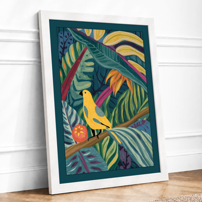 Parrot Tropical - Framed Print