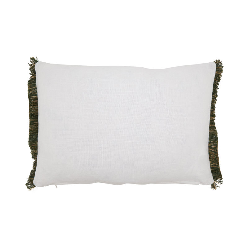 Coussin Christmas Trees, Duvet de canard, Green