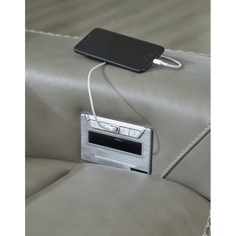 Correze 3-Piece Power Reclining Sectional Loveseat