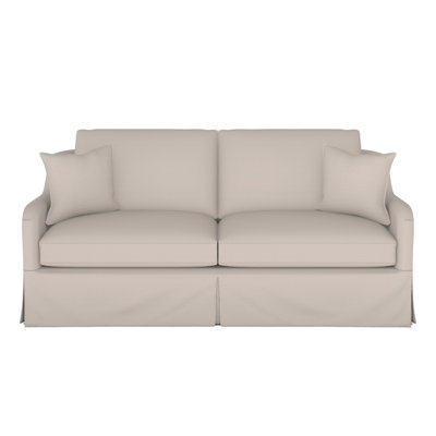 Fisher Waterfall Skirt Bench Seat Mid Sofa