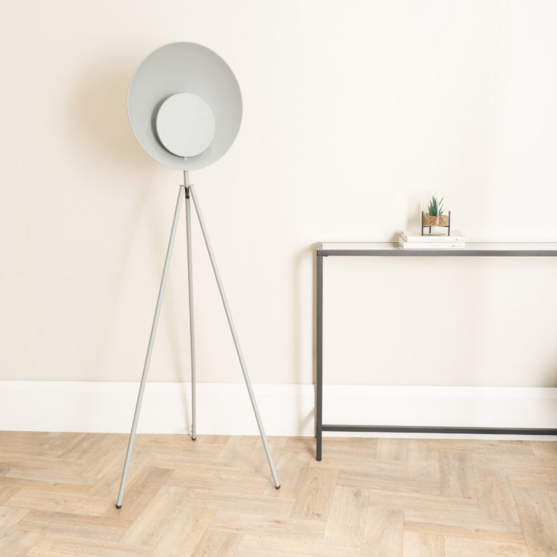 Rockbridge 150cm LED Traditional Floor Lamp, Grey
