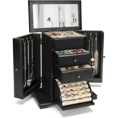 Wood Jewelry Box +