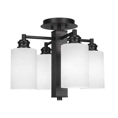 Edge 4 Light Semi-Flush