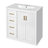 Bathroom Vanity With Ceramic Sink, Wood Frame Bathroom Storage Cabinet With Drawers And Soft Closing Doors-976585288