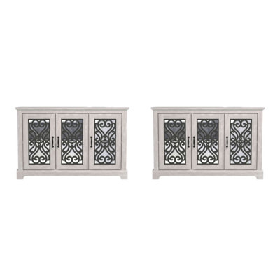 Airalyn Traditional Sideboard Set Of 2