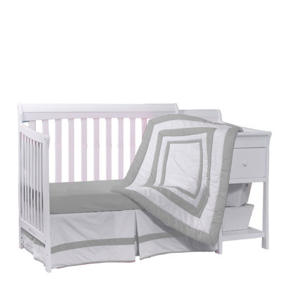 Bajo 3 - Piece Crib Bedding Set