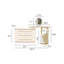 Ensemble coiffeuse 6 tiroirs Chiltern