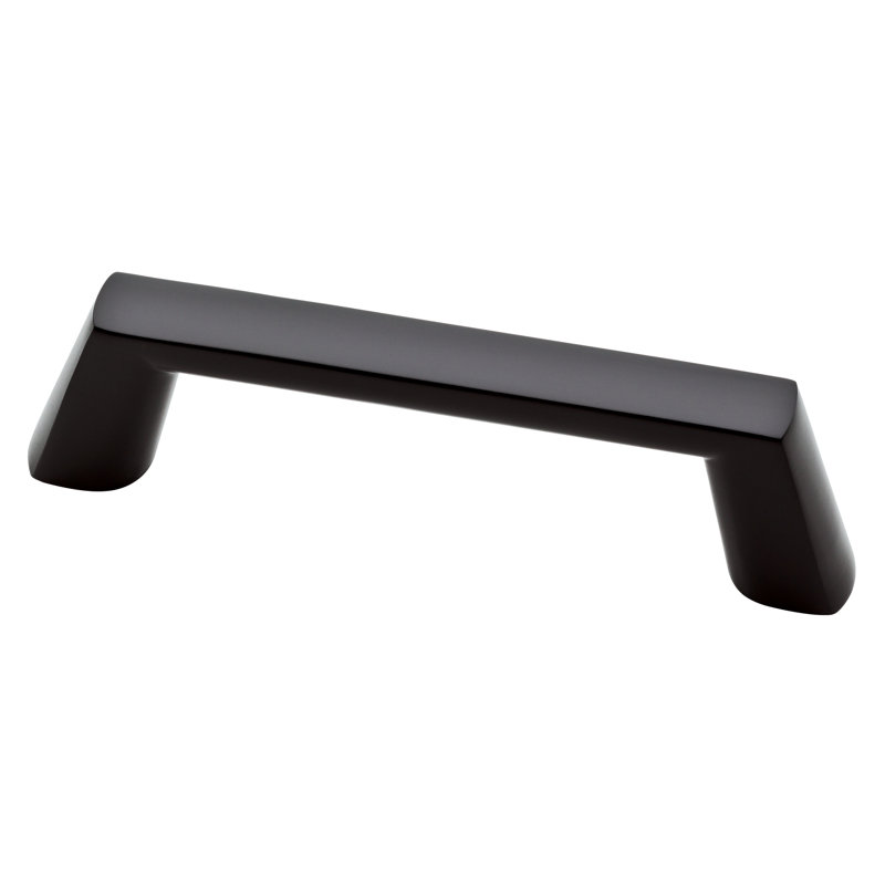 5 1/16" Center to Center Bar Pull, Matte Black, 5.06"