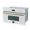 Four à micro-ondes encastré Oliena, blanc, espresso, 30 po, 1,6 pi³, 1000 W / 1750 W