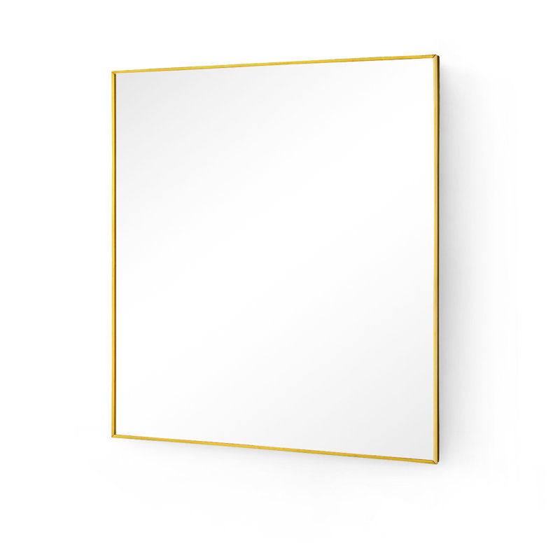 Clarence Square Metal Wall Mirror, 19.5" x 19.5"