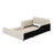 Upholstered Grounded Bed, Mother & Child Bed With Bedside Desk And Little Round Stool-867775445-867775451