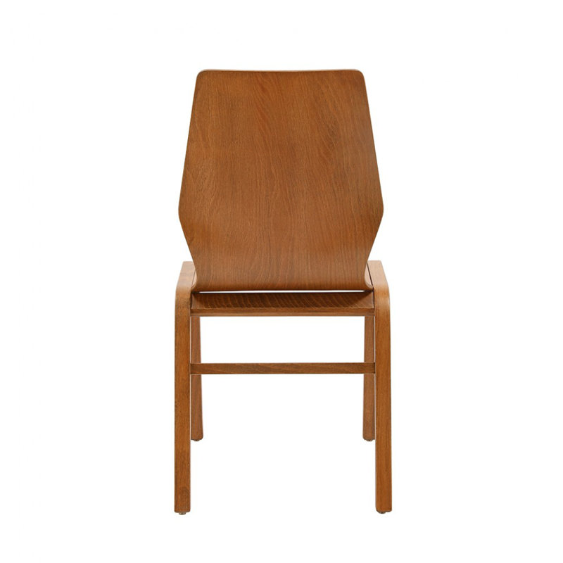 Chaise d'appoint en bois massif Baldo
