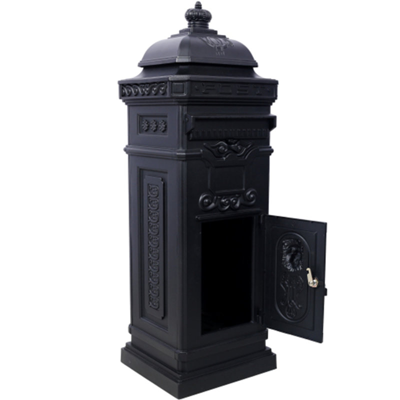 Boîte aux lettres de grande capacité, Noir