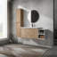 Meuble-lavabo mural 48 po avec lavabo et armoire d'appoint 48 po