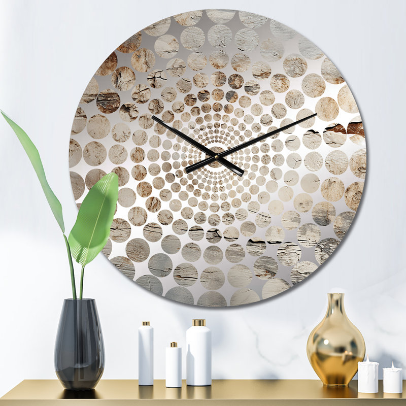 Horloge murale Saffiano, Médium