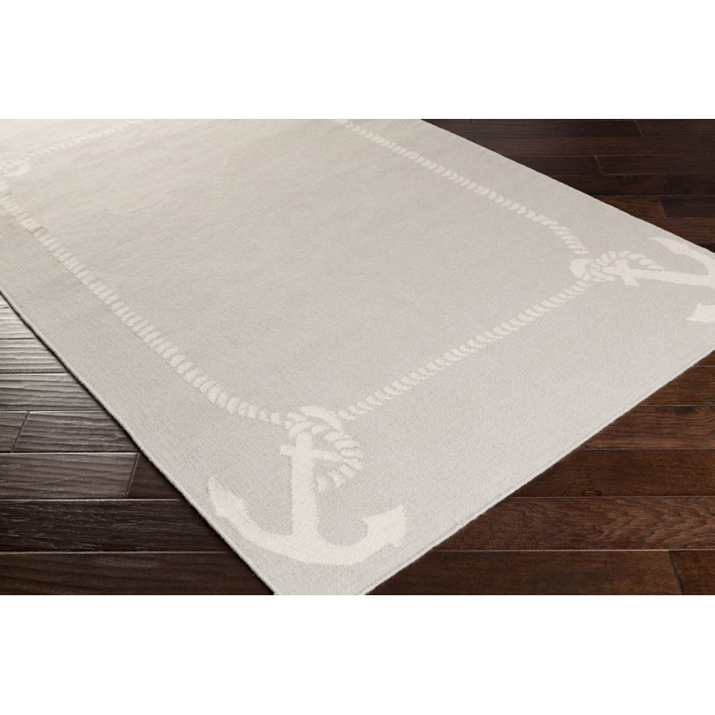 Boardwalk Wool Floral Indoor Rug, Rectangle 8' x 11'