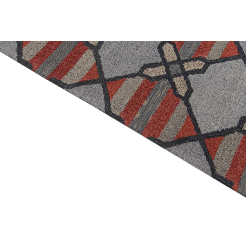 Tapis gris 8 x 10 Pineland