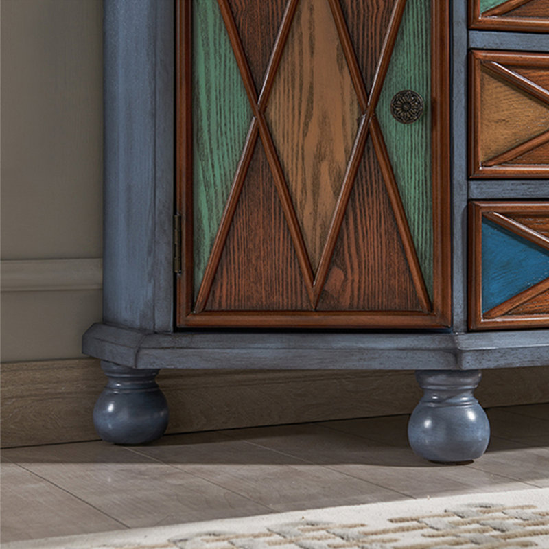 Buffet multifonctionnel rétro de style américain, Bleuet