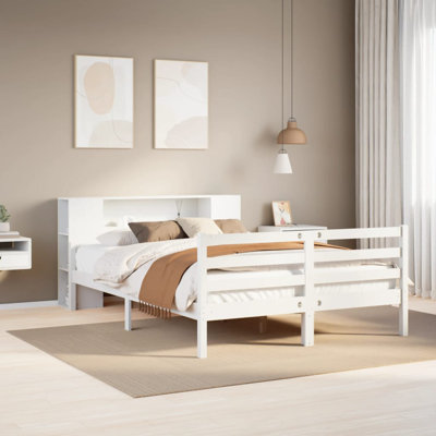 Meansville Solid Wood Bed