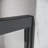 Sliding Shower Glass Door 72 In. Height X 56 - 60 Width, Semi Adjustable, Tempered Glass, 304 Stainless Steel Handles, Black 56-60" 72" Door, , Clear Matt Black, Hygienic Design
