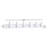Metal Wall 6 - Hook Wall Mounted Coat Rack-1695273455