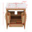 Stylish 30" Bathroom Vanity With Sink Combo, Multi-Functional Cabinet With Doors And Drawer
