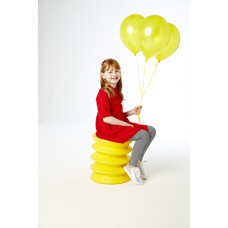 15" Classroom Stool, Yellow