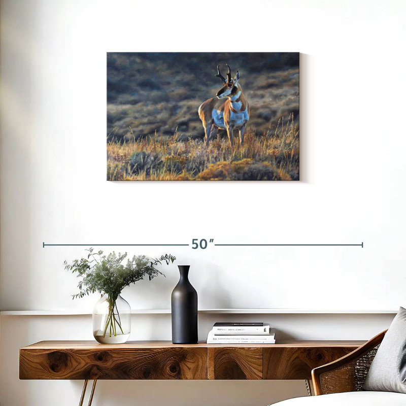 Brampt Pronghorn Pride, 20" H x 30" W