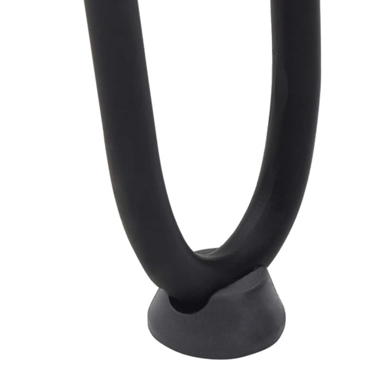 Ayauna Table Leg, 10cm H x 12cm W x 12cm D, Black