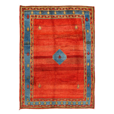 Fine Hand Knotted Persian gabbeh 7'9"X 11'2"