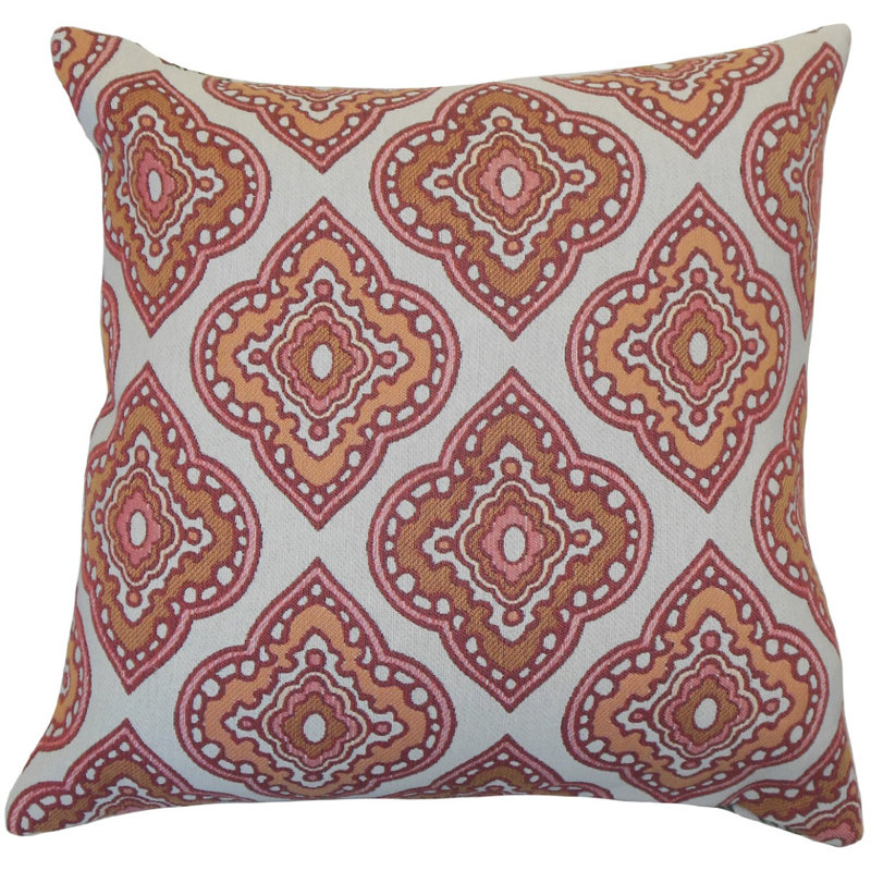 Coussin Elige, Hauteur (22 po) x largeur (22 po), Fleur