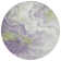 Machine Washable Indoor/Outdoor Xhevrie Lavender Rug