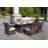 Ardala 6 - Person Wicker Patio Dining Set with Rectangular Table , Cushions Included-139898202