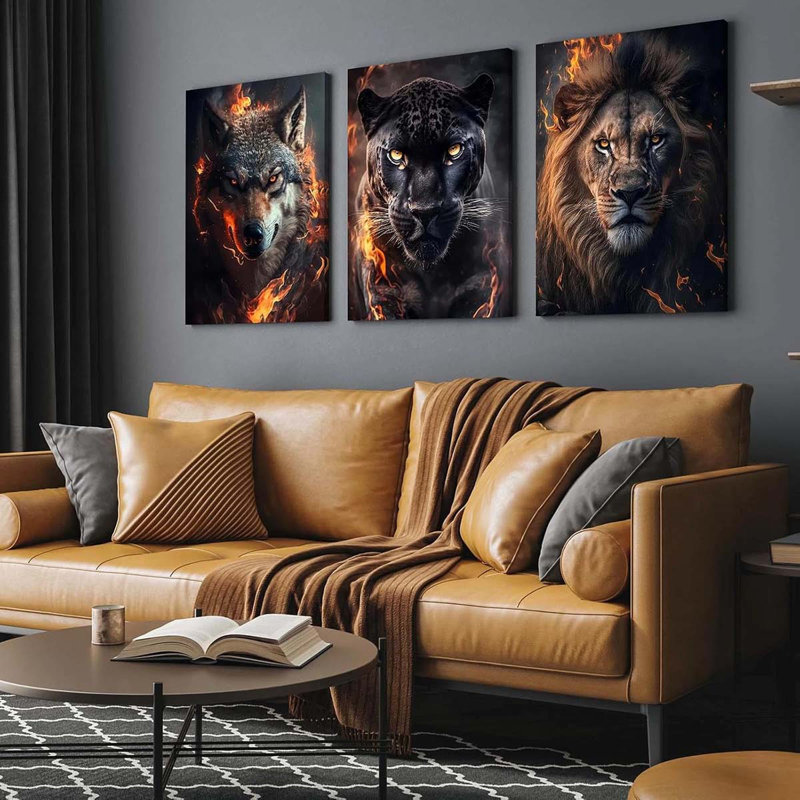 3 Piece Wrapped Canvas Print