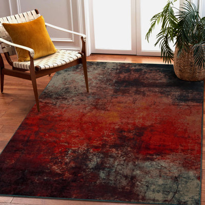 Rectangle Oriental Wool Area Rug