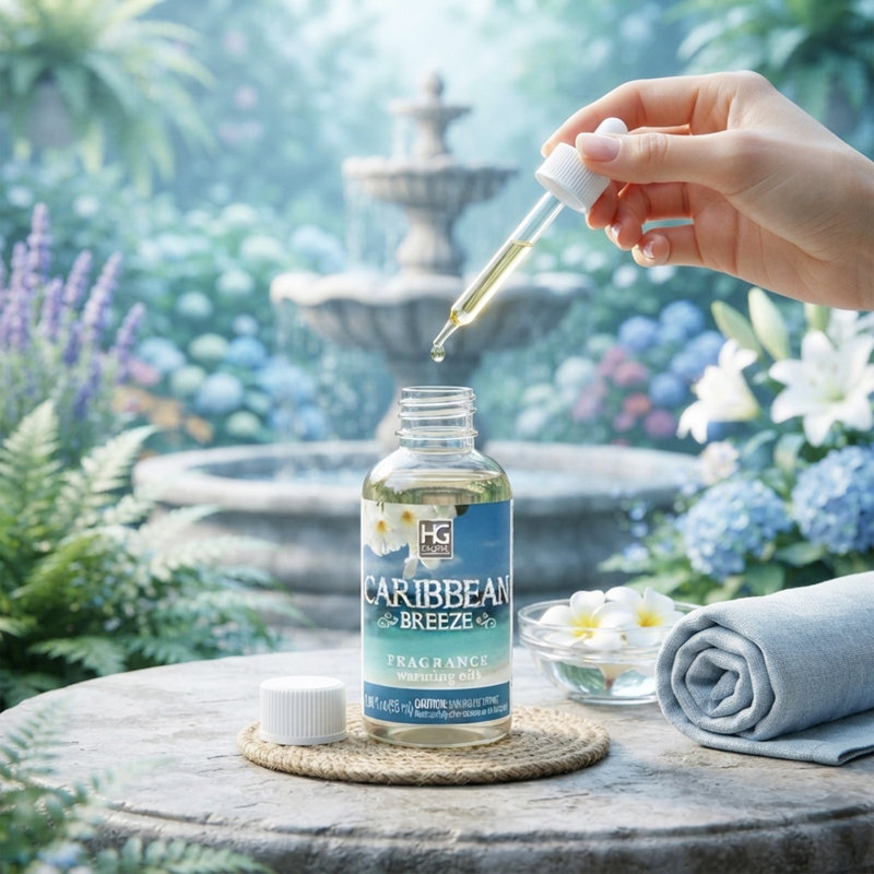 Huiles parfumées pour la maison Hosley Caribbean Breeze