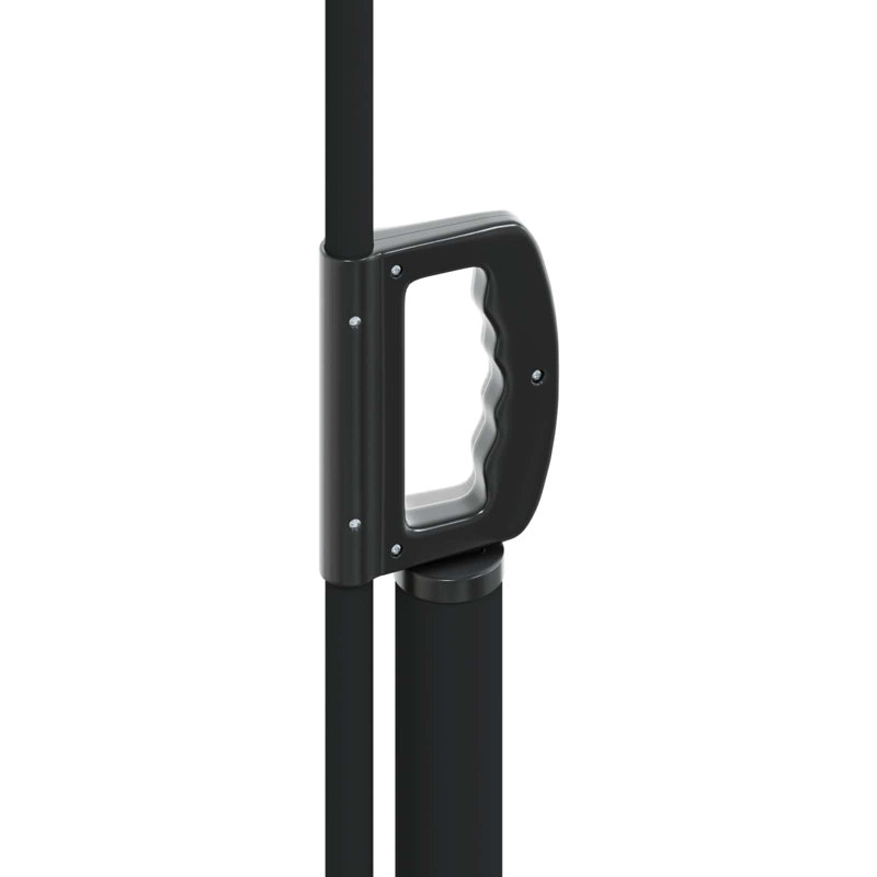 VidaXL Polyester Cover Retractable Patio Awning, Sand, 300cm W x 140cm D