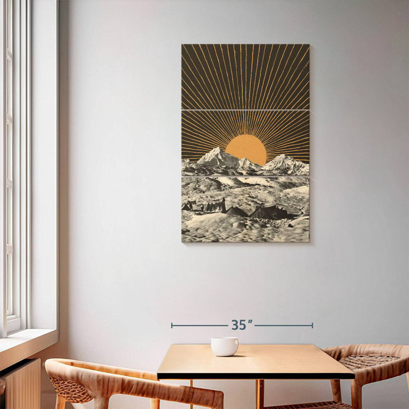 Oberle Mountainscape V, 57" H x 36" W