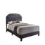 Grand lit en tissu Tradilla Grey