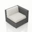 Chaise de patio avec coussin Suffern-871888115-926067134