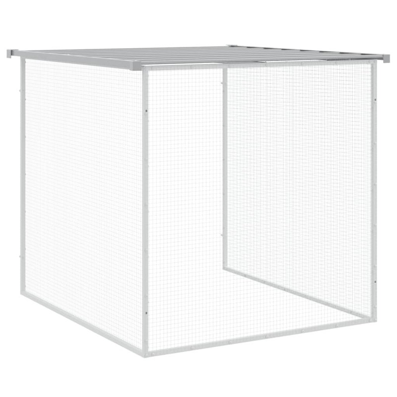 Jenkinsburg Chicken Coop, 90cm H x 203cm W x 98cm D, Light Grey