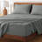 400 Thread Solid color Count 100% Cotton Extra Deep Pocket Sheet Set-103180607-106892049