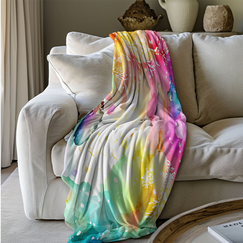 Throw Blanket, 60" W x 80" L