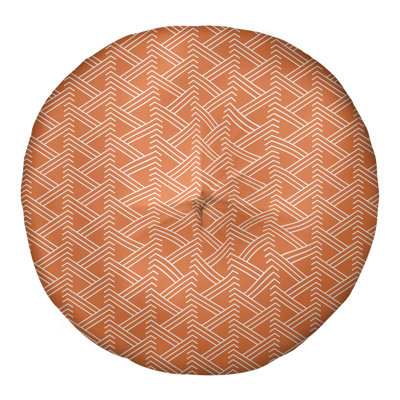 Coussin de sol zig zag classique