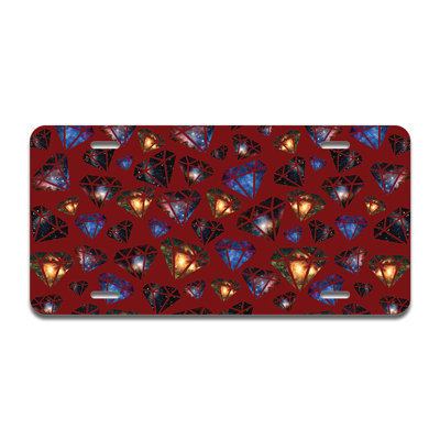 Diamond Galaxy Aluminum Plate Frame