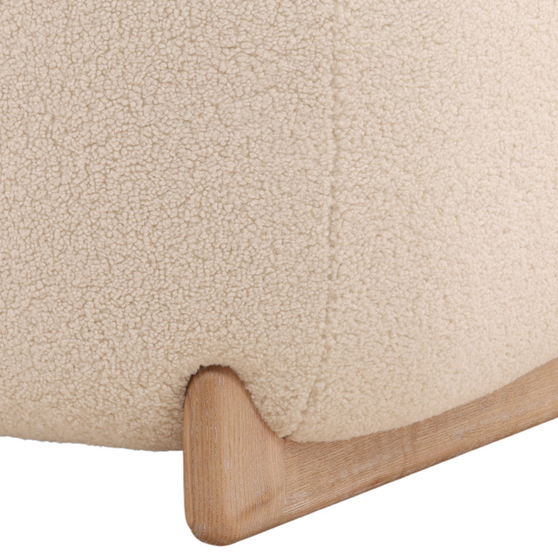 Chaise d'appoint Montara crème