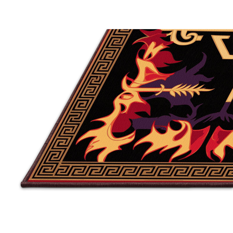 Aurum Mosaic Rug, Rectangle 4' x 6'